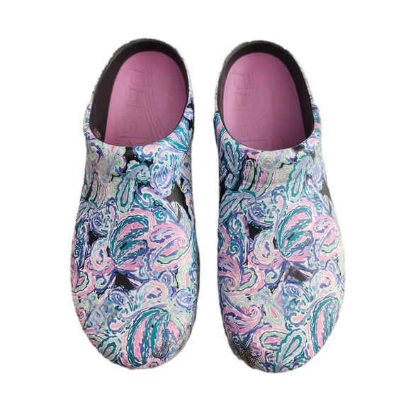 DANSKO CLOGS, Kane Paisley Multi, Women's 41 - Picture 2 of 7